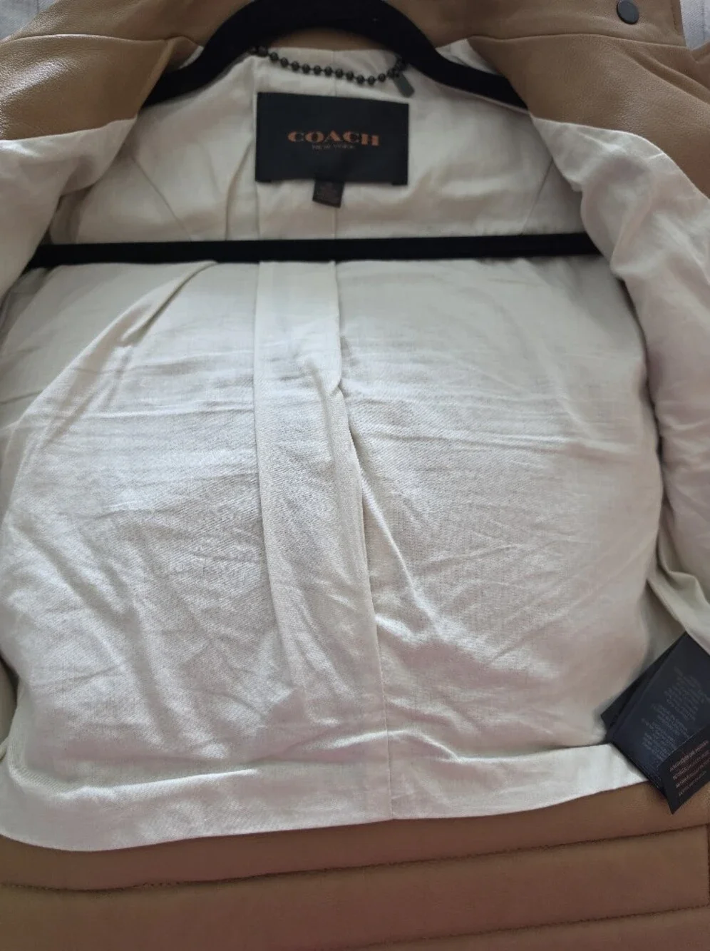 Coach Leather Jacket